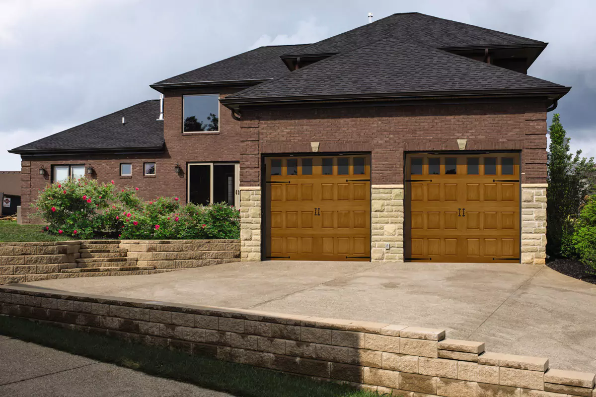 Impression Fiberglass Residential Garage Doors